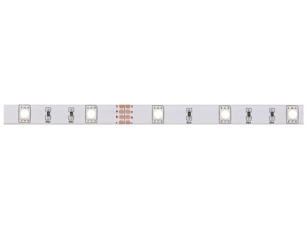 LED stripsæt (IP61) - 150 RGB, fjernbetj., strømfors. (5m)