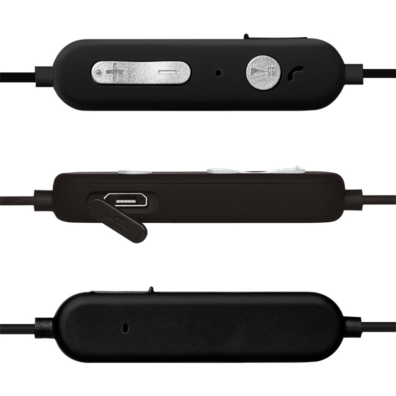 In-ear bluetooth headset - Mikrofon, Siri/Google, Sort