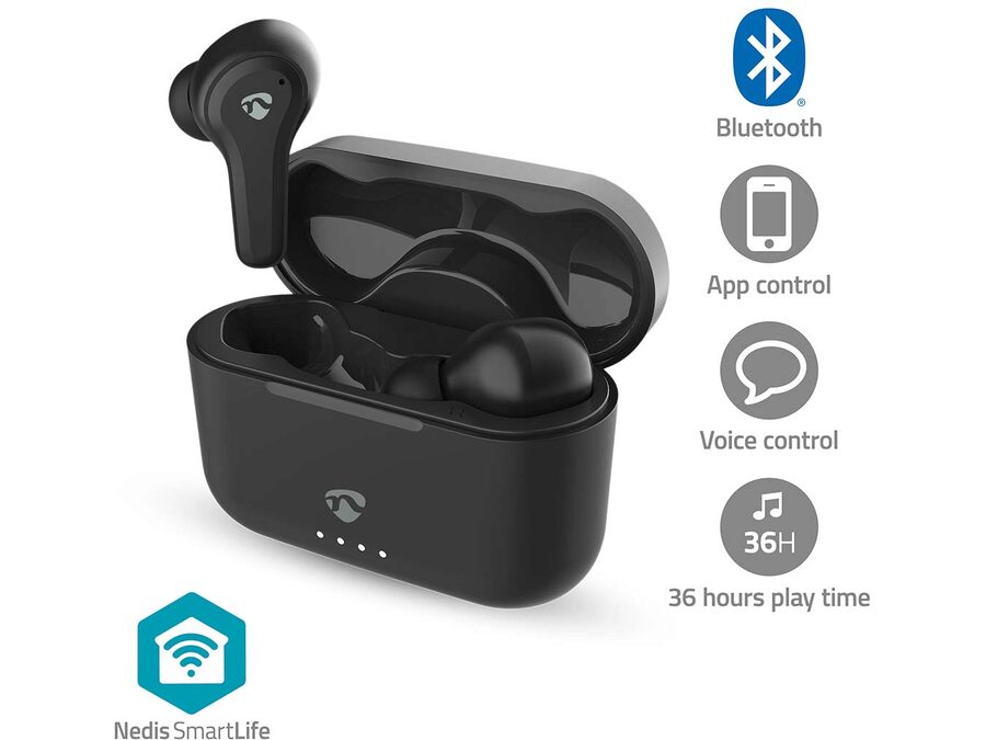 Trådløse Bluetoth hovedtelefoner, Hybrid (ENC+ANC)