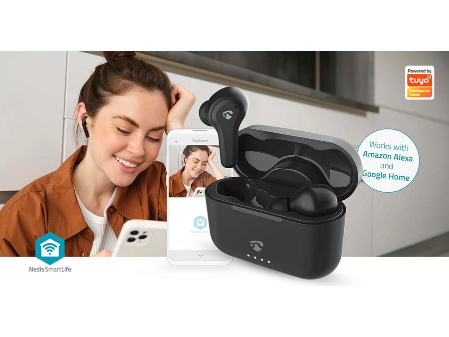 Trådløse Bluetoth hovedtelefoner, Hybrid (ENC+ANC)