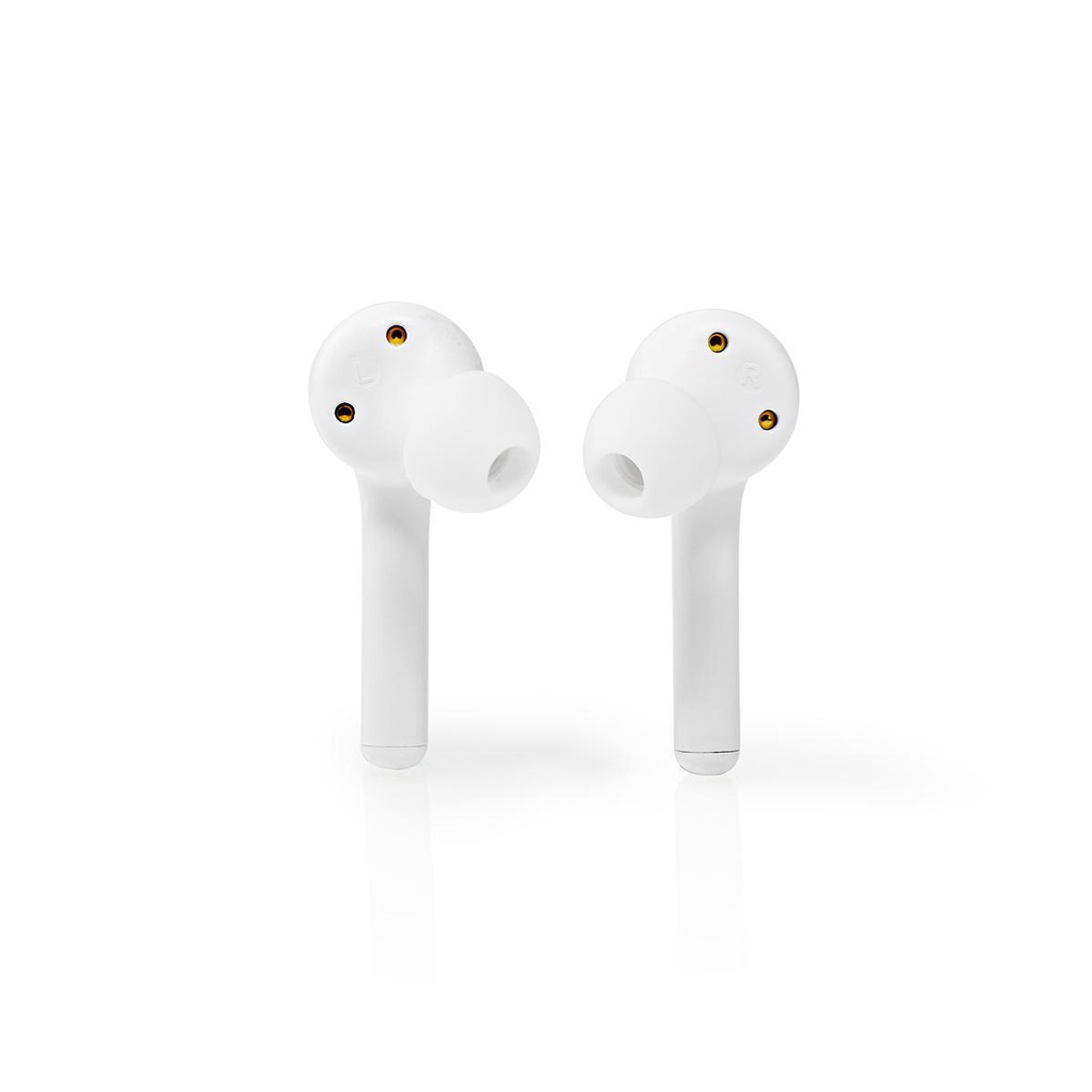 Bluetooth® in-ear headset - 6 timer, voice/touch, Hvid