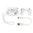 Bluetooth® in-ear headset - 6 timer, voice/touch, Hvid