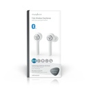 Bluetooth® in-ear headset - 6 timer, voice/touch, Hvid