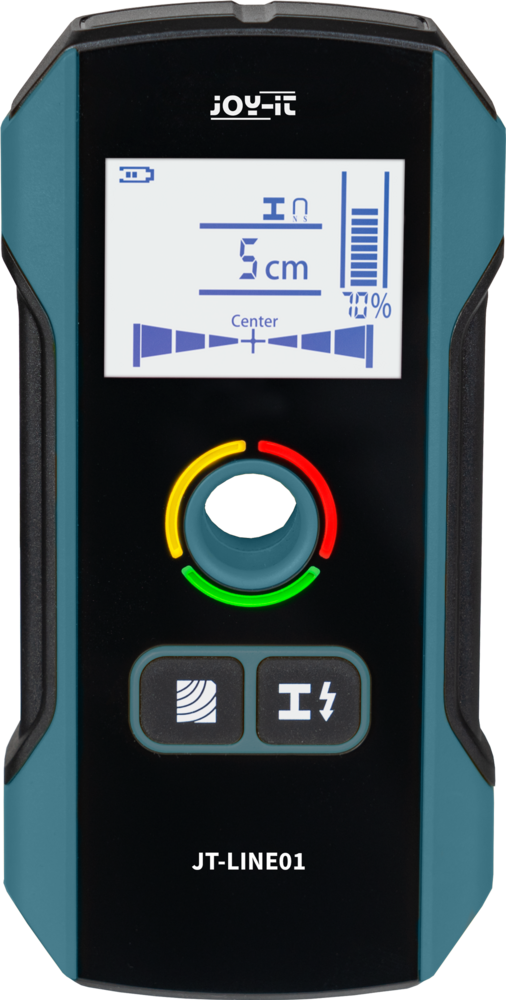 Prof. kontaktfri kabelsøger, multidetektor m. LCD display