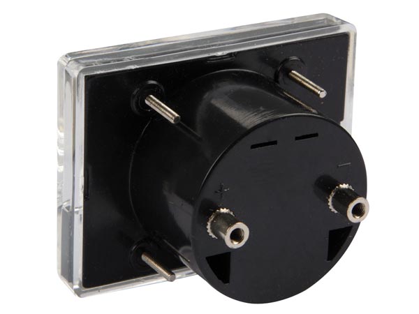 Analog strøm-panelmeter - 500mA DC (60x47mm)