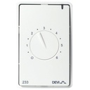 Devregi 233 rumtermostat hvid
