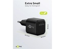 USB-C PD netadapter - 1xUSB-C (65W/3,25A), Sort