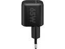 USB-C PD netadapter - 1xUSB-C (65W/3,25A), Sort