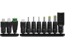 Universal netadapter - 3-12Vdc, 18W (1,5A) inkl. 11 stik