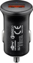 Quick Charge QC3.0 USB billader - Sort (max 3A)