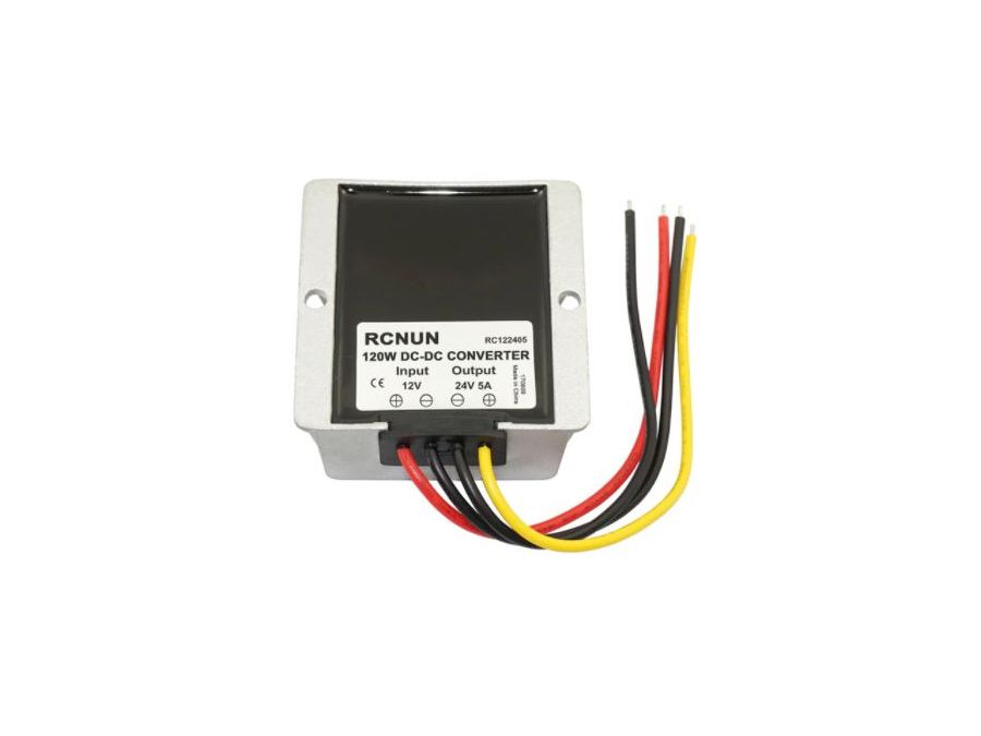 DC-DC Step-up konverter - 12Vdc > 24Vdc / 5A (120W)