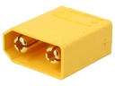 DC-XT90 fatning - 2pol han, printben