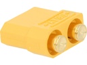 DC-XT90 fatning - 2pol hun, printben