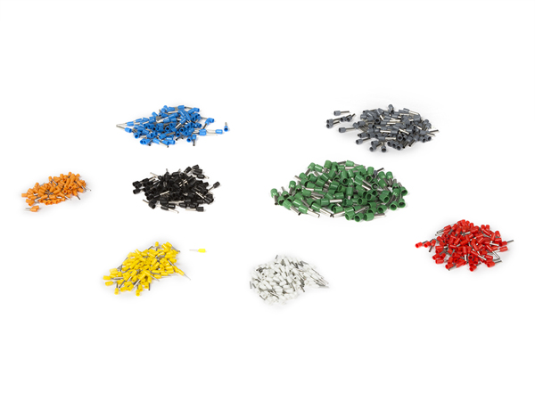 Ledningsende (tylle) stiksortiment (400 stk.)