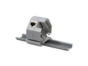 DIN-skinne adapter til 1x RJ45 Keystone modul, plast