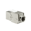 Keystone RJ45 fatning 180° - CAT6a skærmet (Toolless) - slim