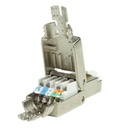RJ45 industrielt netværksstik - CAT8.1 skærmet