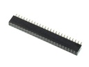 Dual Pin header 2,54mm - Han/hun, (2x25) 50 pins (H8,5mm)