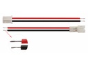 Ledning-til-ledning stiksæt - JST PH 2pol, på ledn. (20cm)