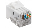 Keystone RJ45 fatning - CAT5e 100MHz uskærmet (Toolless)