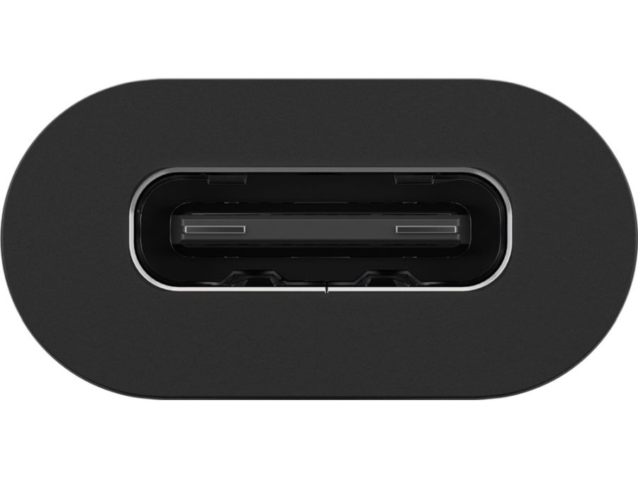 USB-C mellemled - 2 x USB-C hun, Sort