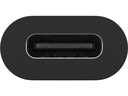USB-C mellemled - 2 x USB-C hun, Sort