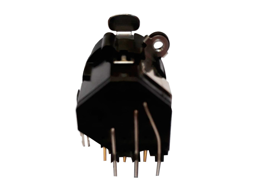 XLR/JACK combo fatning m. stel, printben