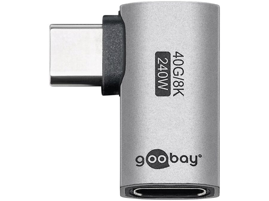 USB-C™ Adapter, Horisontal vinklet 90°, USB4™