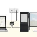 Gigabit Ethernet Splitter - 1 ind til 2 ud, 1000 Mbit/s