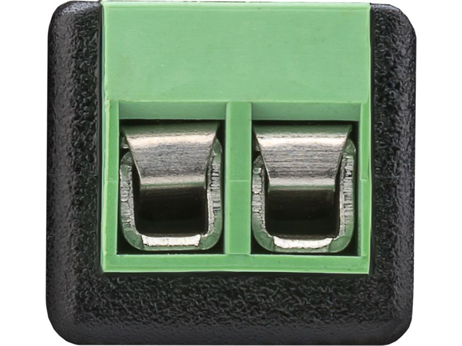 DC stik m. skrueterminaler - 5,5 x 2,1mm han (1 stk.)