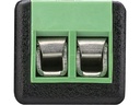 DC stik m. skrueterminaler - 5,5 x 2,1mm han (1 stk.)