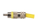 RCA(Phono) han - Nikkel, Gul
