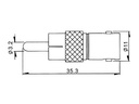 BNC hun til RCA(Phono) han