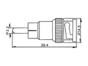 BNC han til RCA(phono) han
