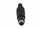 Mini-DIN stik - 3pol han