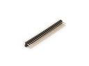 Dual Pin header 2,54mm - Han/han, (2x25) 50 pins (H11,6mm)