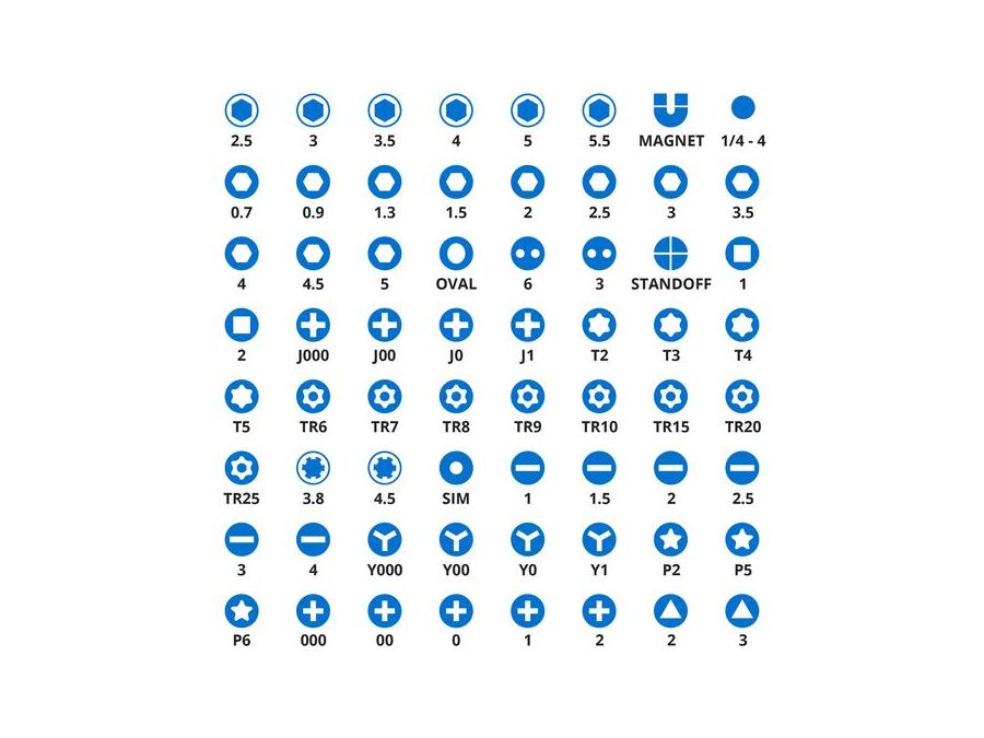 iFixit Mako Præcisionsskruetrækkersæt - 64 bits