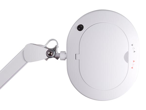 LED luplampe - 5 dioptri,1-9W, 60 LEDs, dæmpbar, Hvid