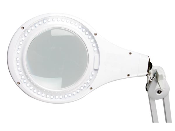 LED luplampe (5 dioptri) - 4W, 48 hvide LED