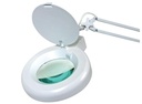 Bord-luplampe - 22W, 5 dioptri, HVID