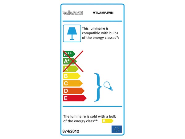 Bord-luplampe - 22W, 5 dioptri, HVID