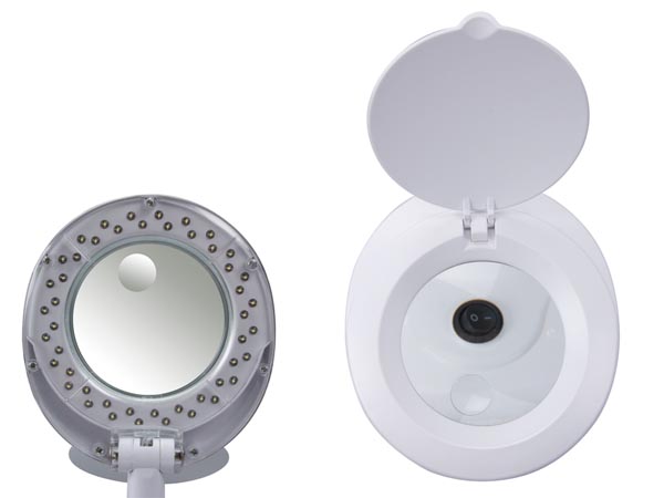 Bord-luplampe - 6W, 3+12 dioptri, LED