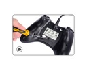 122-i-1 reparationskit til PC, bærbar, mobil - Gul/Sort