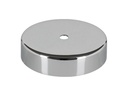 Loftbaldakin - Krom metal (inkl. klar ledningsholder)