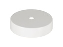 Loftbaldakin - Hvid metal (inkl. hvid ledningsholder)