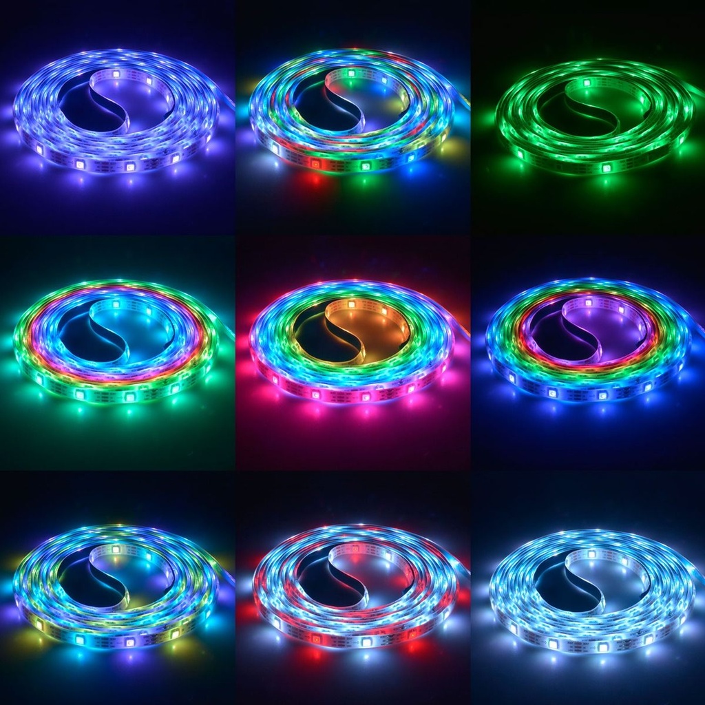 L3 WIFI RGBIC Smart LED-stripsæt m. controller, IP54 (5m)