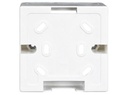 Underlag til 86x86mm vægdåser (int. std.) - Hvid