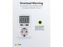Digital Energimåler BASIC - 230V 16A, CEE7/3