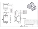 DIN-skinne Modulboks - 3 moduler