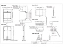 DIN-skinne Modulboks - 3 moduler
